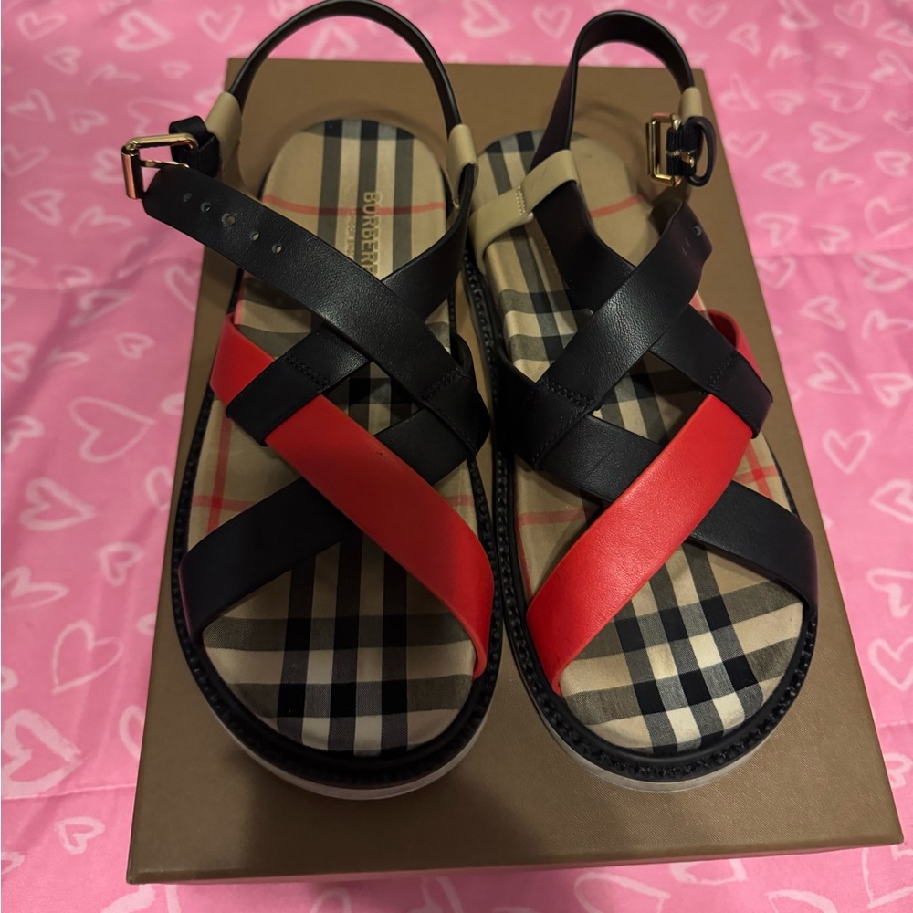 Girls Burberry Sandals